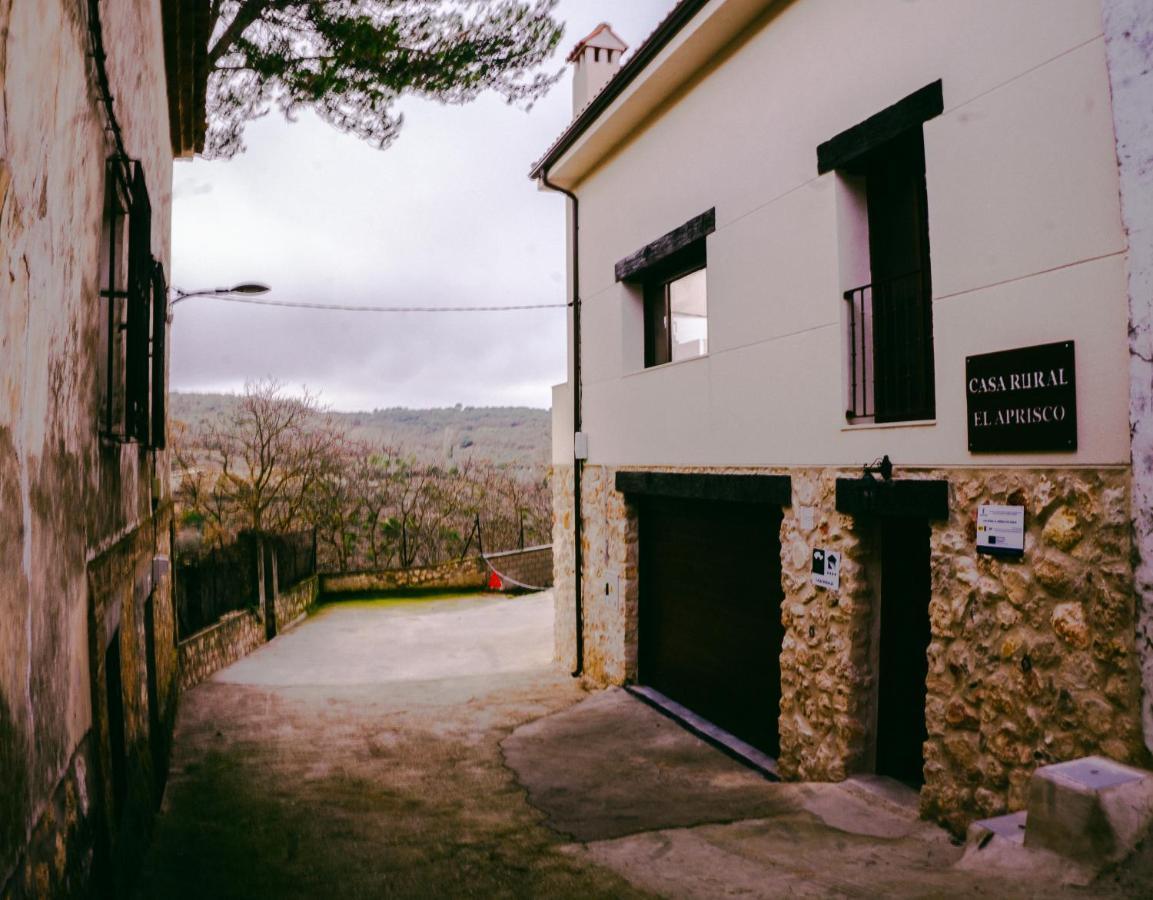 El Aprisco, Con Piscina Climatizada En Hueva-Guadalajara 빌라 외부 사진